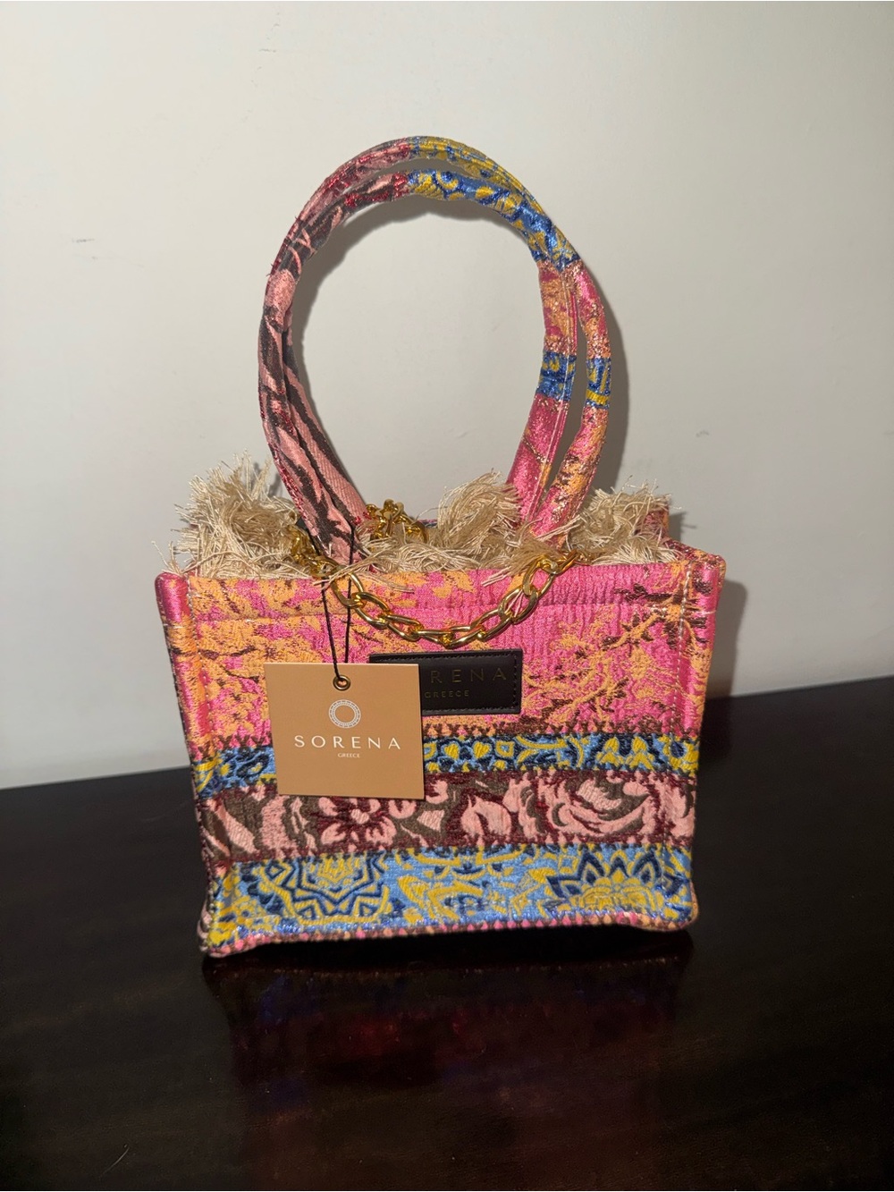 NWT Sorena Mini Jacquard Tote
